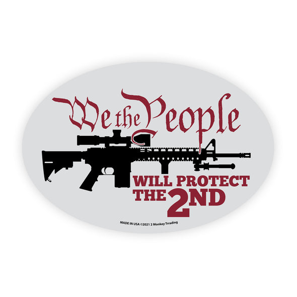 We The People Protect the 2nd Decal