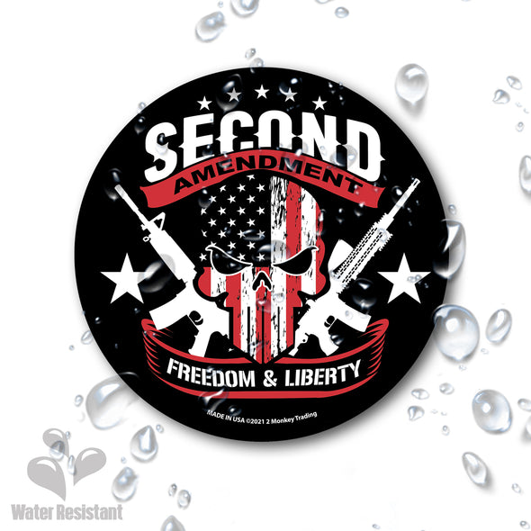 Second Amendment Freedom & Liberty Decal