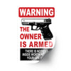 Owner Is Armed Decal