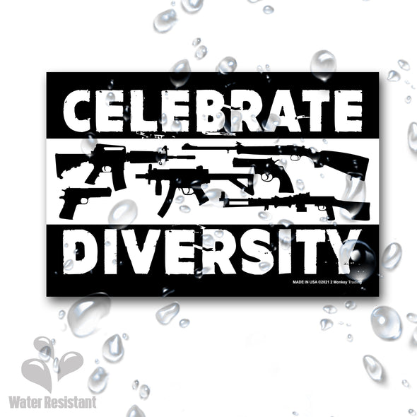 Celebrate Diversity Decal