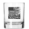 Whiskey Glass - Defend the Second - 2 Monkey Trading LLC