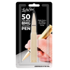 .50 Caliber Real Bullet Twist Pen in Brass Blister Pack Packaging