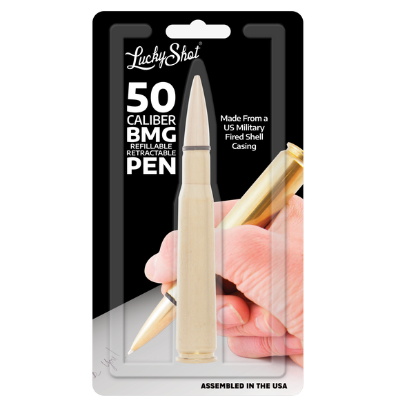 .50 Cal Twist Pen Display with 12 pcs.